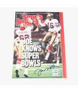 JOE MONTANA Signed SI Magazine PSA/DNA 49ers Autographed No Label - £235.89 GBP