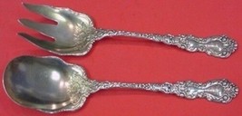 Imperial Chrysanthemum by Gorham Sterling Silver Salad Serving Set 2pc G... - £561.07 GBP