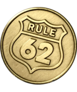 Bulk Lot of 25 - Rule 62 Don't Take Yourself Too Damn Serious AA Chip So... - $44.99