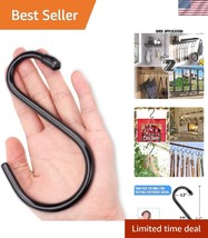 Stylish Rubber-Coated S Hooks - 30 Pack Large Hooks for Kitchen, Garden ... - $51.00