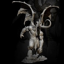 1/24 Resin Model Kit Warrior Demon Illidan Warcraft Unpainted - £25.99 GBP