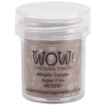 WOW! Embossing Powder Super Fine 15ml-Copper - £15.66 GBP