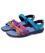 Teva Big Kids&#39; Tirra Sandal Blue Rose Multi -  Blue Rose Multi size 4 - $73.62 CAD