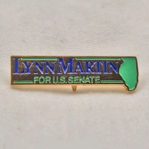 Lynn Martin For US Senate Gold Tone Pin Small - $14.34