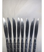 8 Oneida Community VIOLA VOILA Stainless Dinner Knives - $244.42 MXN
