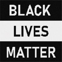 Pepita Needlepoint Canvas: Black Lives Matter, 12&quot; x 12&quot; - $86.00+