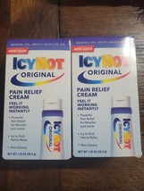 (2PK) Icy Hot Original Pain Relief Cream 1.25 Oz 041167008836VL - $13.55