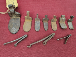 Antique Musket Parts Frizzens Springs Lot Assorted 1800s 1900s Gunsmithing Parts - £154.87 GBP