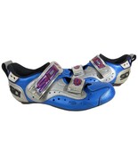 Sidi Cycling Shoes T1 Triathlon Road 40 EUR Womens US 9 Pink and Blue - $1,094.01 MXN