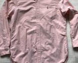 Ralph Lauren Classic Fit SHIRT ORANGE Solid L/S Cotton Dress Sz Large - £24.03 GBP