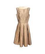 Jasmine Bridal Size 14 Bridesmaid Dress Knee Length Latte Satin Back Dup... - $67.16 CAD