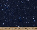 Cotton Stars Constellations Universe Solar System Fabric Print by Yard D... - £13.39 GBP