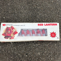 Mini Lantern Set 10 Light Set that Spans 7 Feet Enchanted Forest Indoor Only NIB - £14.54 GBP