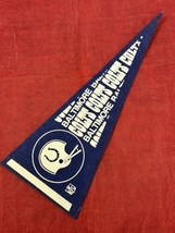 Vintage 1970s NFL Baltimore Colts Felt Football 12&quot;x5&quot; Mini Pennant Banner - £9.45 GBP