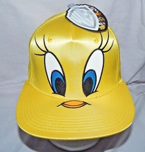 Looney Tunes Hat Tweety Bird Adult One Size Sylvester Cartoon Cap Flat Bill OSFM - £13.53 GBP