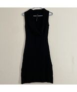 Renee C Women’s Ribbed Body Low Cowl Neck Sleeveless Mid Calf Dress Medium - €13,72 EUR