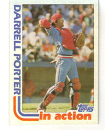 1982 Topps Darrell Porter St Louis Cardinals #448 Baseball Card - £1.55 GBP