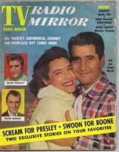 ORIGINAL Vintage January 1957 TV Radio Mirror Magazine Hal March Elvis - £15.49 GBP
