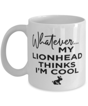 Lionhead Rabbit Lovers Coffee Mug - 11 oz Funny Tea Cup For Friends Office  - £11.15 GBP