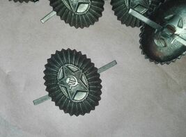 Soviet Union USSR Russia Army Military Red Star Hat Cap Badge Cockade - $10.01