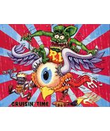 Cruisin' Time Rat Fink on Eyeball Big Daddy Ed Roth Metal Sign - $39.95