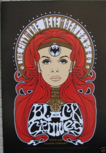 Black Crowes Fillmore Poster December 1-2 4-5 6 The Crows-
show original... - $179.29