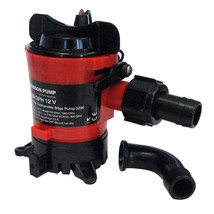 Johnson Pump 500 GPH Bilge Pump 3/4&quot; Hose 12V Dura Ports [32503] - £20.41 GBP