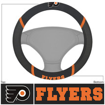 Philadelphia Flyers Steering Wheel Cover Mesh/Stitched - £27.99 GBP