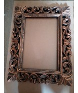 Wooden Vintage Copper Mirror Frames Buy 1 get 1 FREE Antique Engraved Ha... - £117.07 GBP