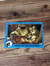 HOW CAN WE SAVE HIM 1982 Topps  E.T. The Extra-Terrestrial Trading Card #56 - £1.20 GBP