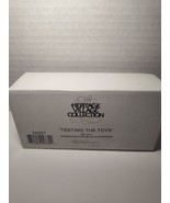 NIB Dept 56 &quot;Testing The Toys&quot; Set of 2 Pieces Heritage Village Collecti... - €17,02 EUR