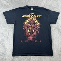 Lot of 3 Seven Factor Band T Shirts - We Are The Fallen, Blue Group &amp; Ke... - $44.84