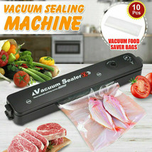 Vacuum Sealer Machine Food Preservation Storage Saver Automatic With Sea... - £30.90 GBP