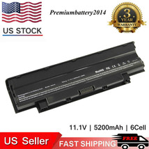6 Cells Replace Battery For Dell Inspiron M5030 N3010 N4010 N5010 N7010 N5040 - £28.15 GBP