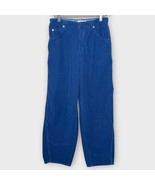 WE THE FREE navy blue relaxed fit button fly corduroy pants size 26 fall - $46.36 CAD