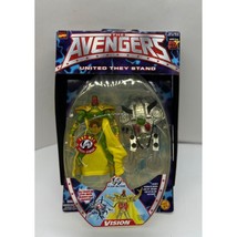 Avengers United They Stand Vision 1999 Toybiz 5 1/2&quot; Action Figure New in Box - £18.15 GBP