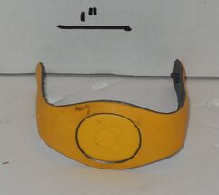 Disney Parks Magic Band wristband souvenir collectible Disneyana Yellow - $11.85