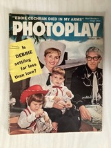 Photoplay - August 1960 - Carrie Fisher Toddler Photos - Eddie Cochran - More!!! - £9.49 GBP