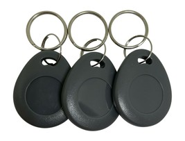100Kantech® Ioprox® XSF Compatible Fobs eXtended Secure Format--Thick Grey - $255.49