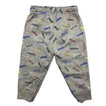 Garanimals Baby Jogger Sweat Pants Multicolor Fleece Happy Print Pull On 12m New - $18.99