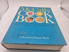 McCall&#39;s Cook Book First Printing 1963 Random House Turquoise book - £14.80 GBP