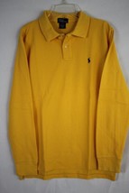 POLO RALPH LAUREN Boys Long Sleeve Polo Shirt size L (16-18) - $12.86
