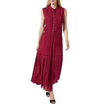 Joie cantralla maxi cotton dress in BEET RED - £156.79 GBP