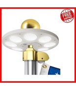 Flag Illuminator: 136 LED Solar Light for Proud Display - Waterproof Design - $53.45