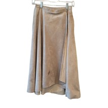 Kasper Tan Genuine Leather Skirt Size 0 - £18.86 GBP