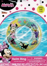 Disney Minnie - Swim Ring Inflates to 17.5 in (44.5) Includes Repair Kit - £7.82 GBP