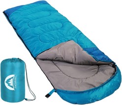 Summer, Spring, Fall Warm And Cool Weather Sleeping Bag -, Waterproof In... - £27.58 GBP