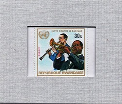 Used Rawanda Postage Stamp (1972) International Year on the Fight Against Racial - £3.97 GBP