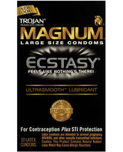 Trojan Magnum Ecstasy Condoms - Box of 10 - £26.06 GBP