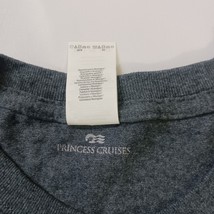 Gildan Heavy Cotton PRINCESS CRUISES Men's Gray Short Sleeve Graphic T-Shirt 2XL image 13